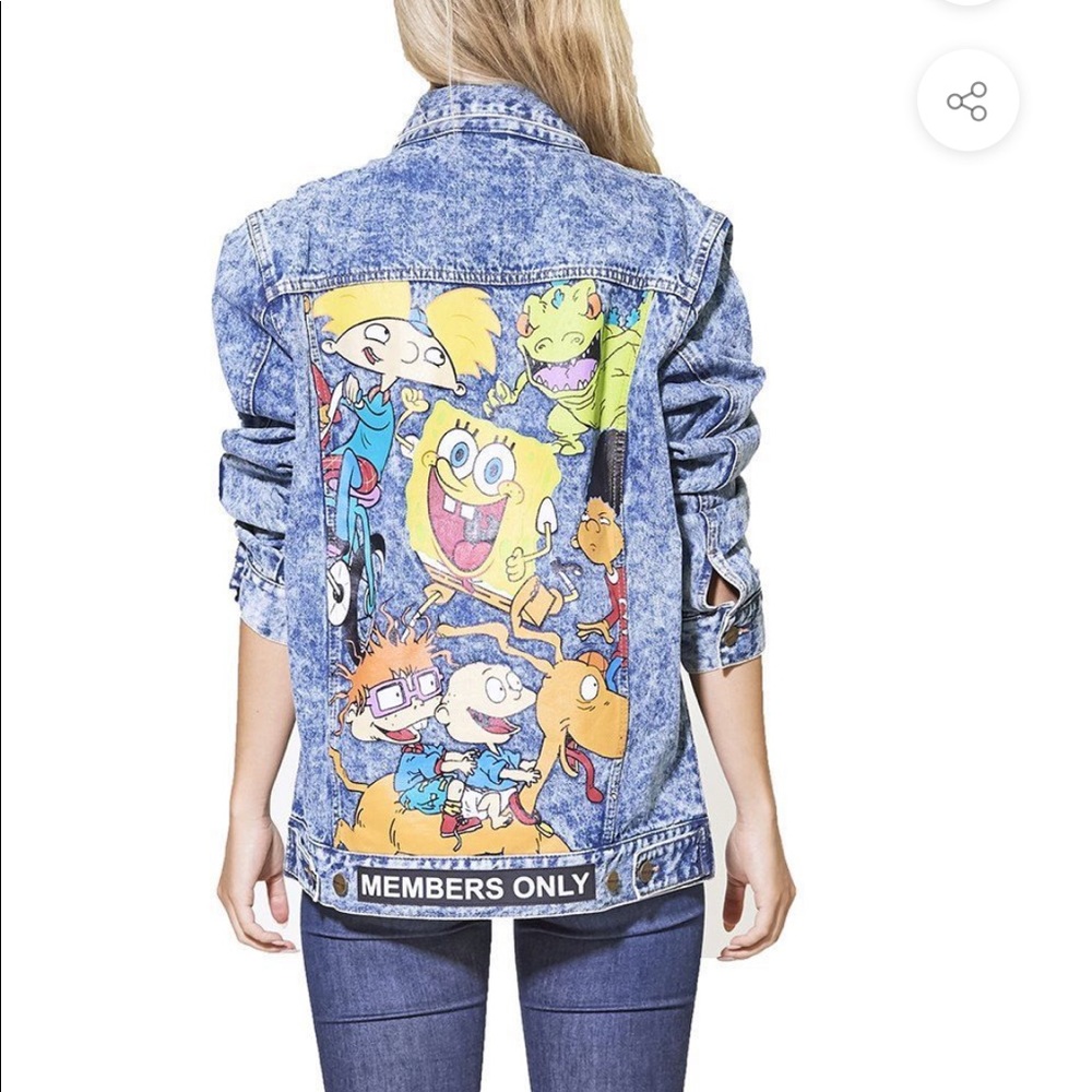 SpongeBob Denim jacket - Picture 6 of 6